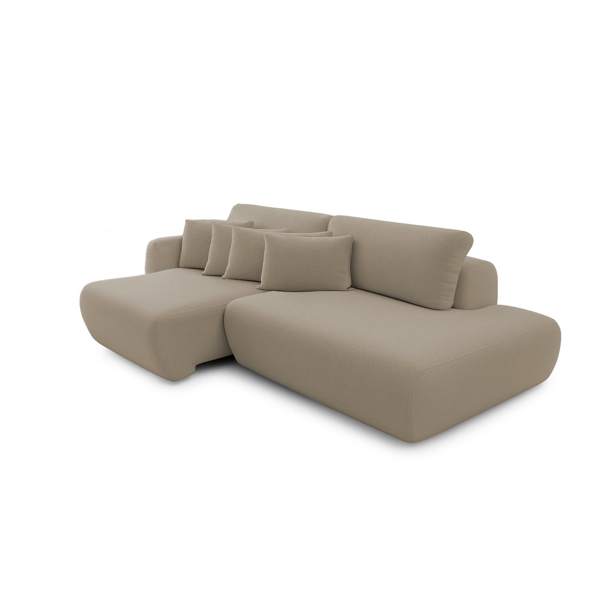 Sofá extensible Solana con pouf
