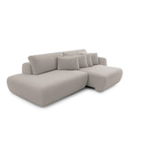 Sofá extensible Solana con pouf