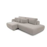 Sofá extensible Solana con pouf