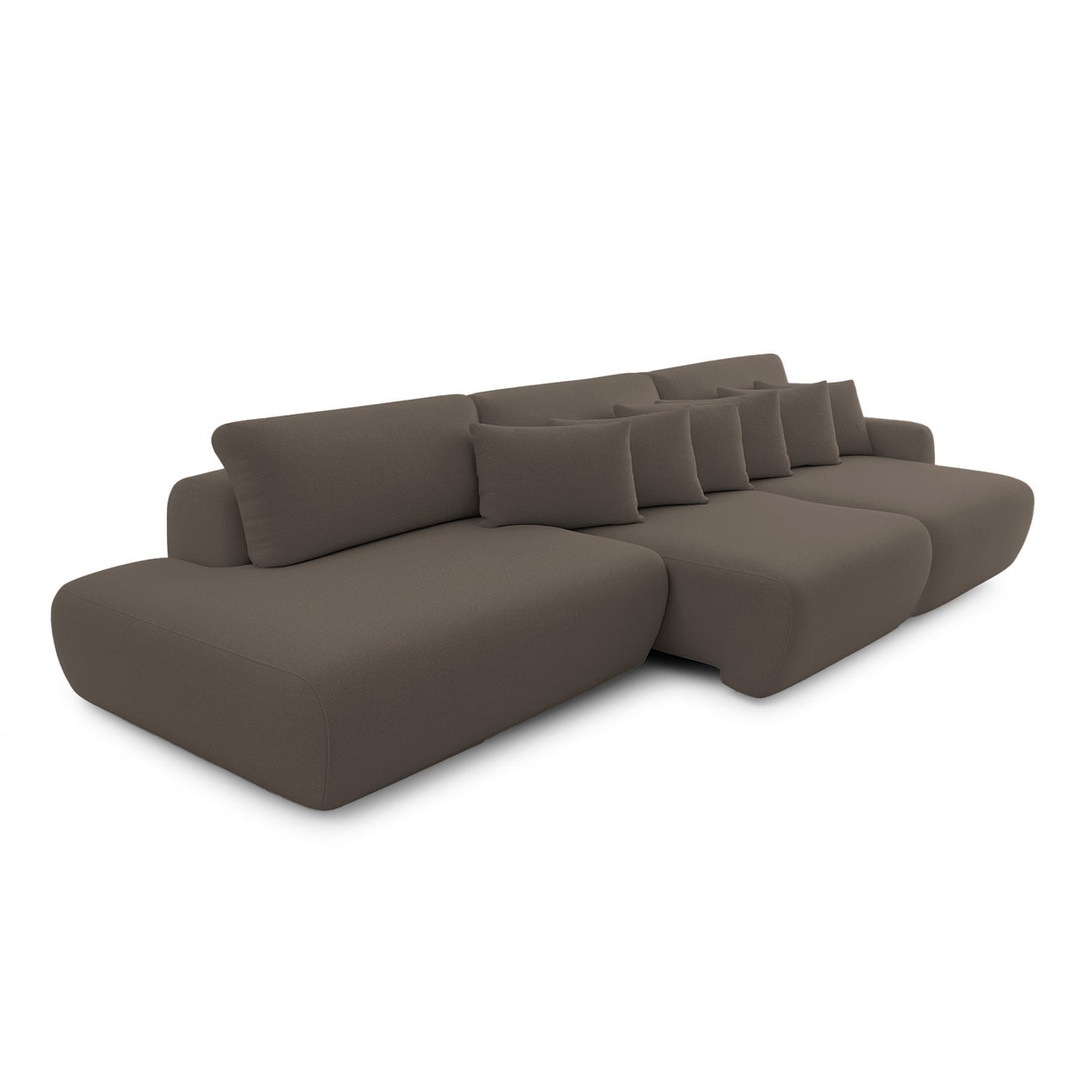 Sofá extensible Solana con pouf