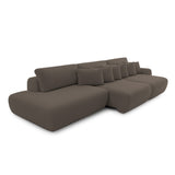 Sofá extensible Solana con pouf