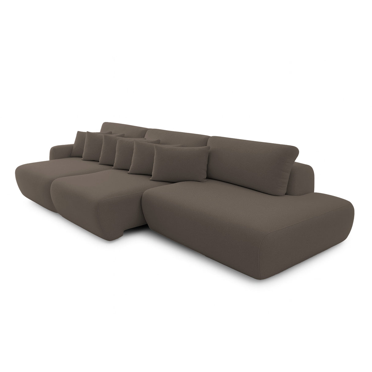 Sofá extensible Solana con pouf