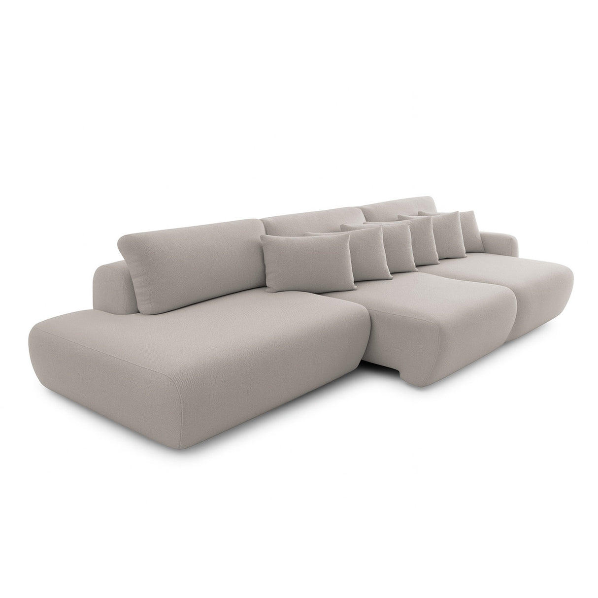 Sofá extensible Solana con pouf
