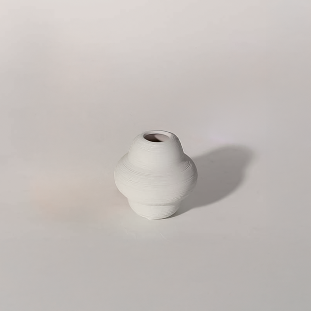 Jarrón Cobalt Kelida Porcelana