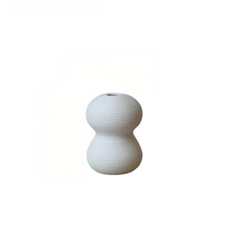 Jarrón Decorativo con Silueta Moderno Kelida Porcelana