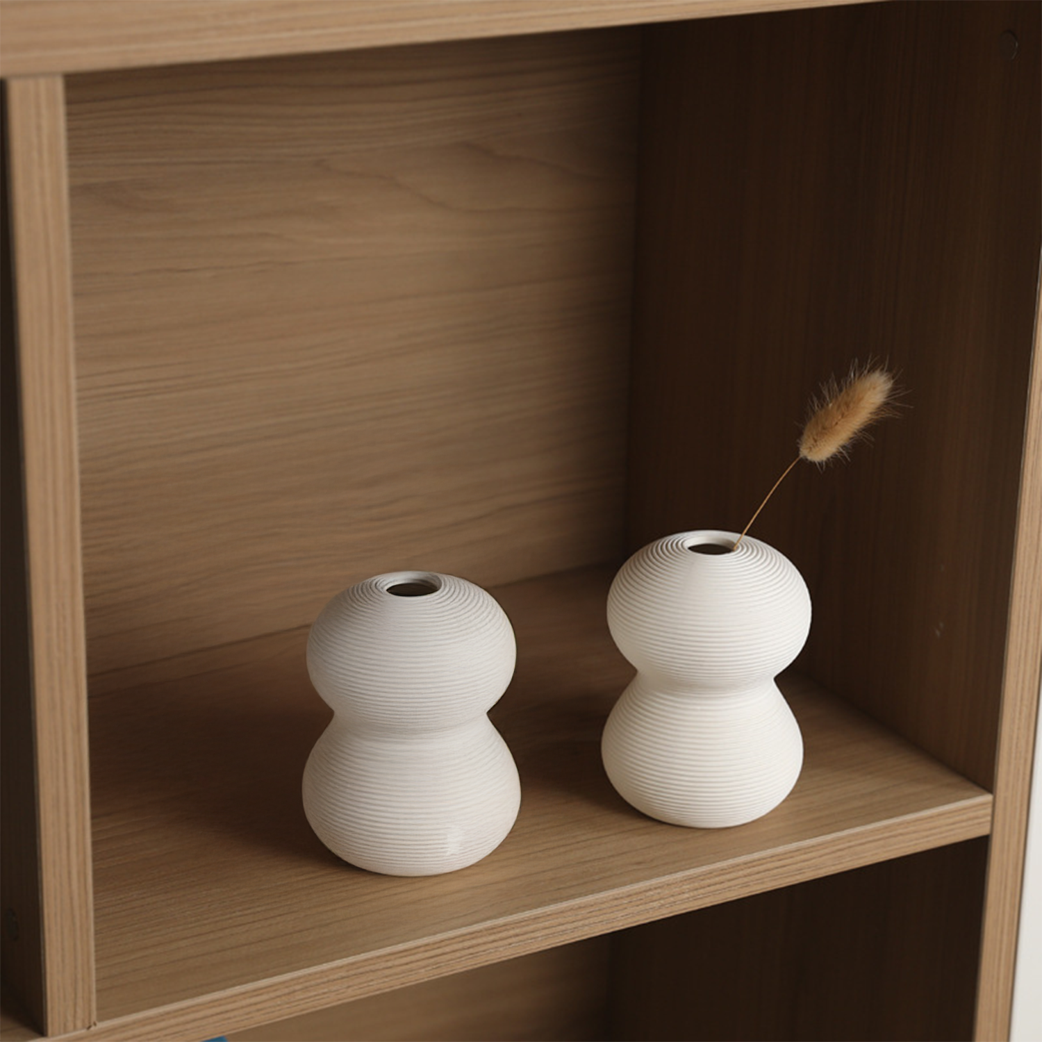 Jarrón Decorativo con Silueta Moderno Kelida Porcelana