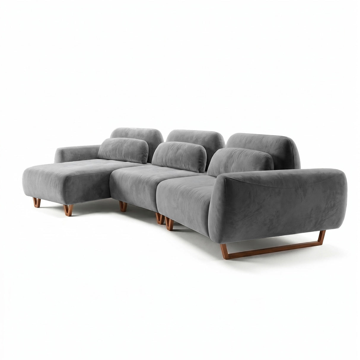 Sofá Laguna con Chaise Curvo