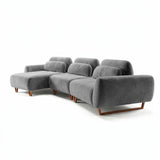 Sofá Laguna con Chaise Curvo
