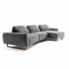 Sofá Laguna con Chaise Curvo
