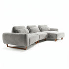 Sofá Laguna con Chaise Curvo