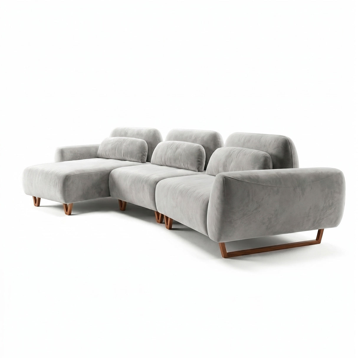 Sofá Laguna con Chaise Curvo