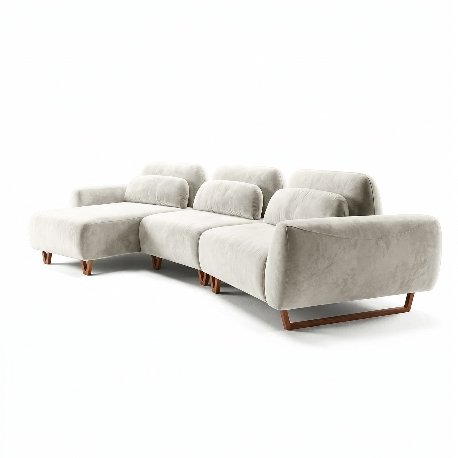 Sofá Laguna con Chaise Curvo