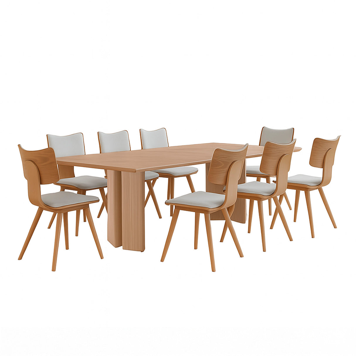 Mesa de comedor Lara y silla Alana