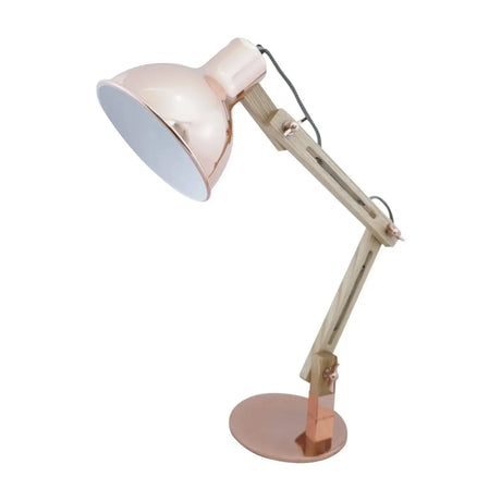 Lampara Sobremesa Cobrizada