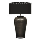 Lámpara de cerámica con pantalla de tela Re Decora