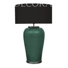 Lámpara de cerámica con pantalla de tela Re Decora