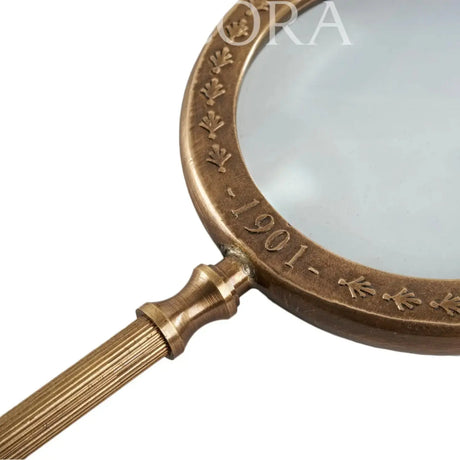 Lupa Mango de Metal Re Decora