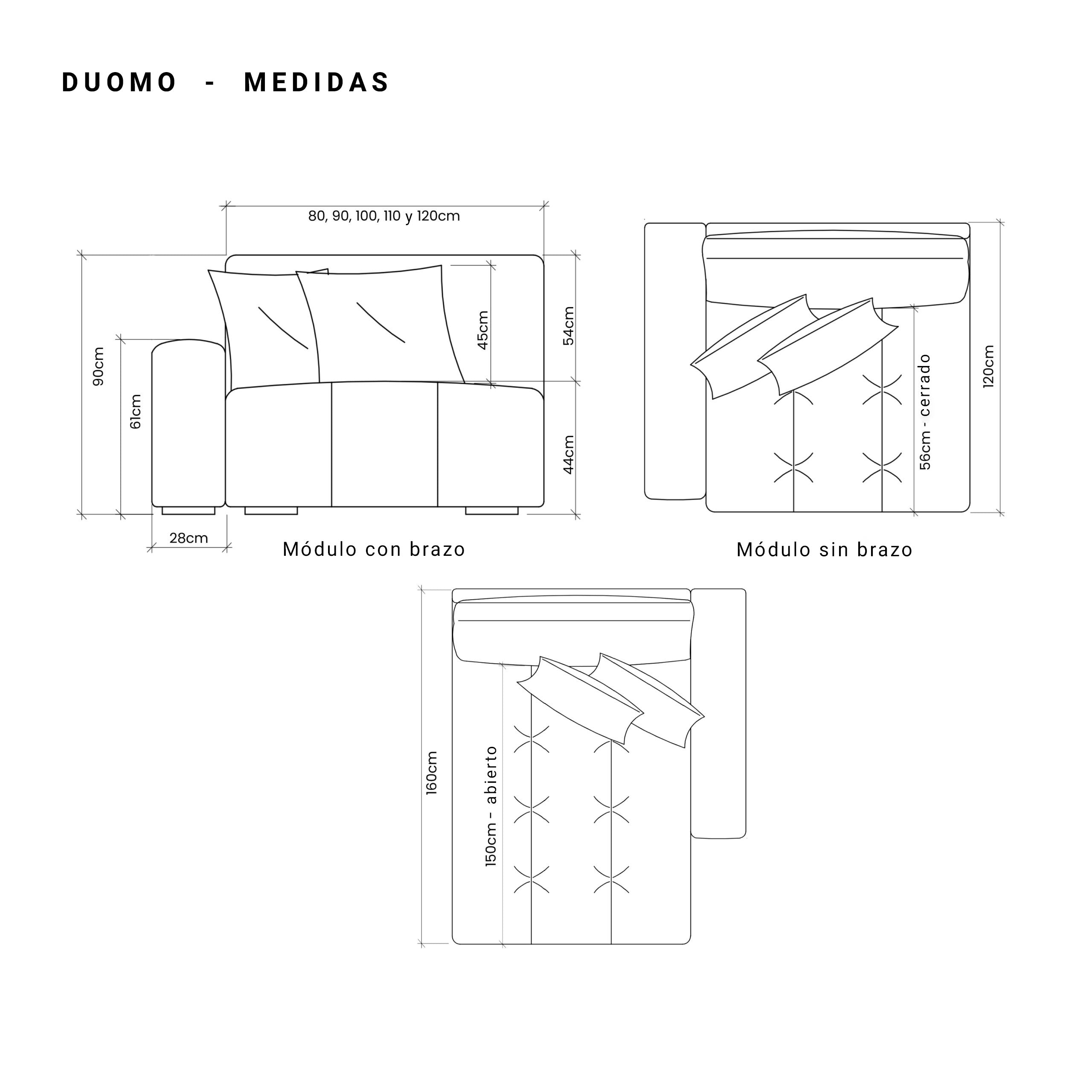 Sofá cama Duomo