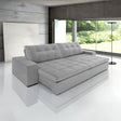sofá retráctil y reclinable Monaco