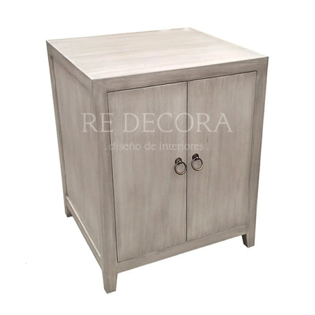 Mesa Lateral con Puertas Re Decora