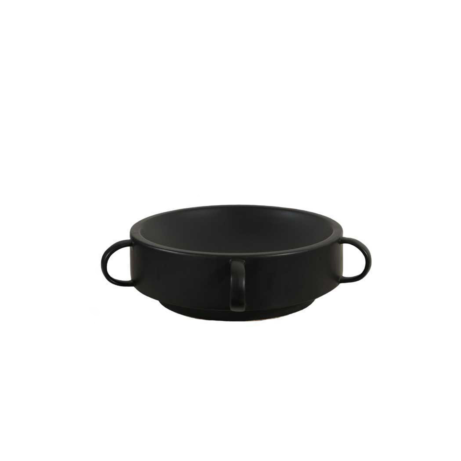 Bandeja Decorativa Negro Kelida Porcelana