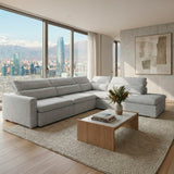 Sofá extensible y reclinable Dublin con Chaise Longue