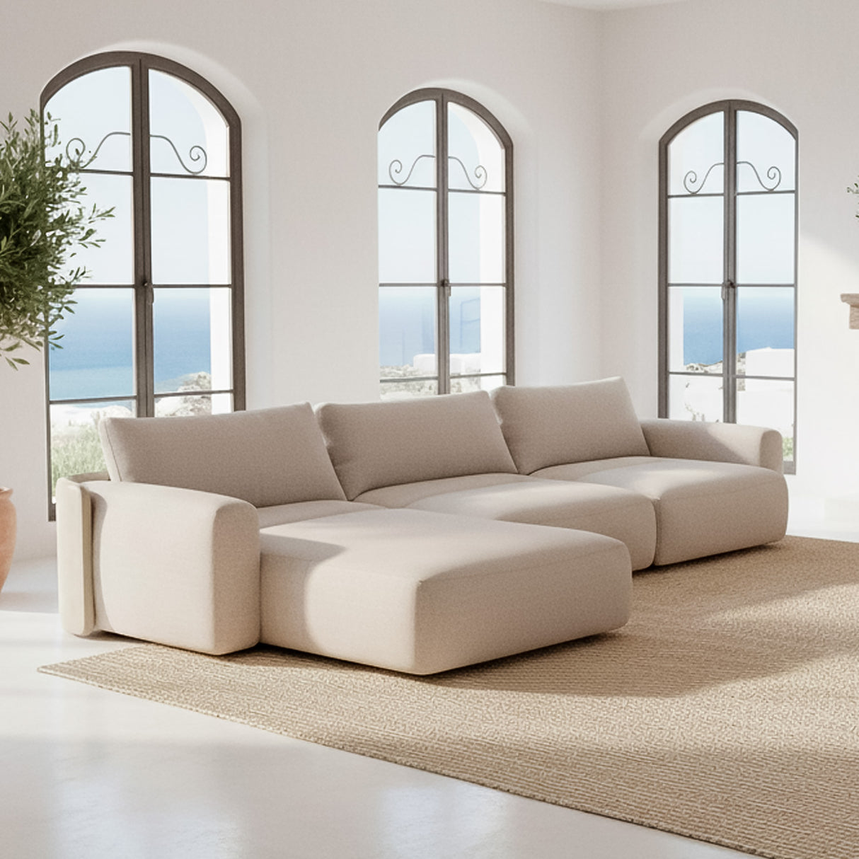 Sofá extensible y reclinable Empireo