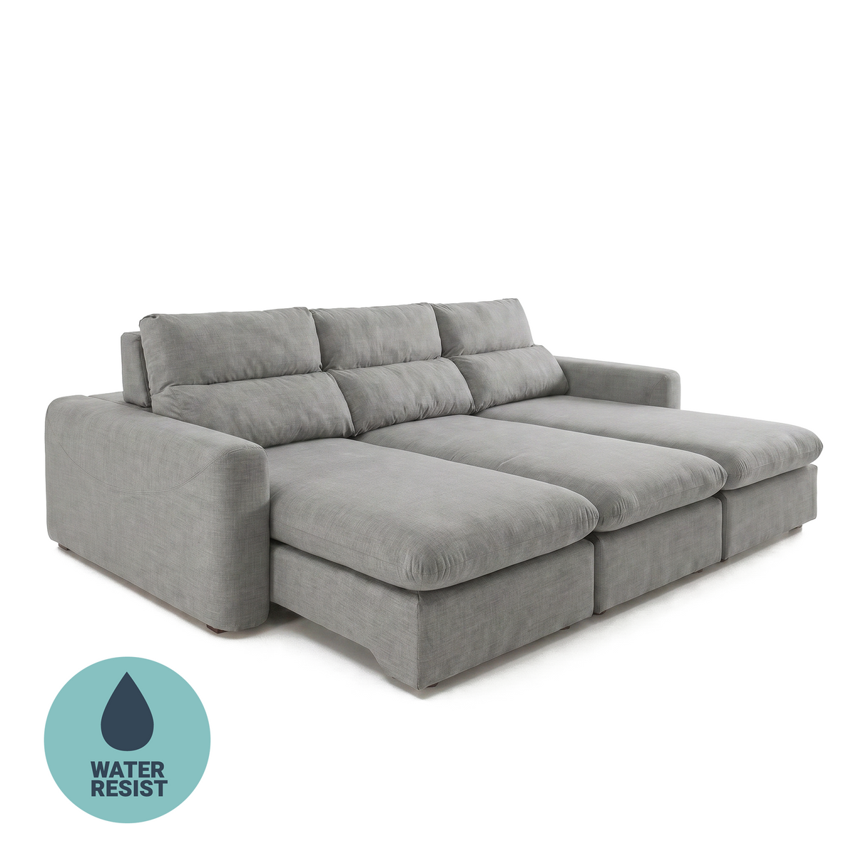 Sofá Extensible y Reclinable Paris Premium Stock