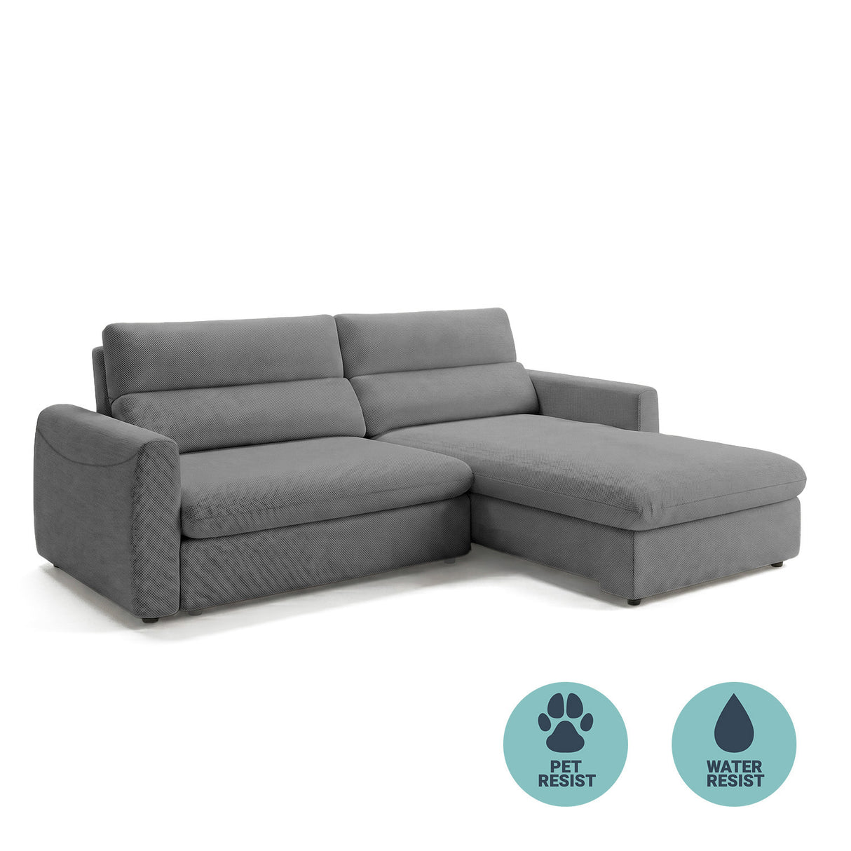 Sofa Extensible y Reclinable Paris Premium Stock