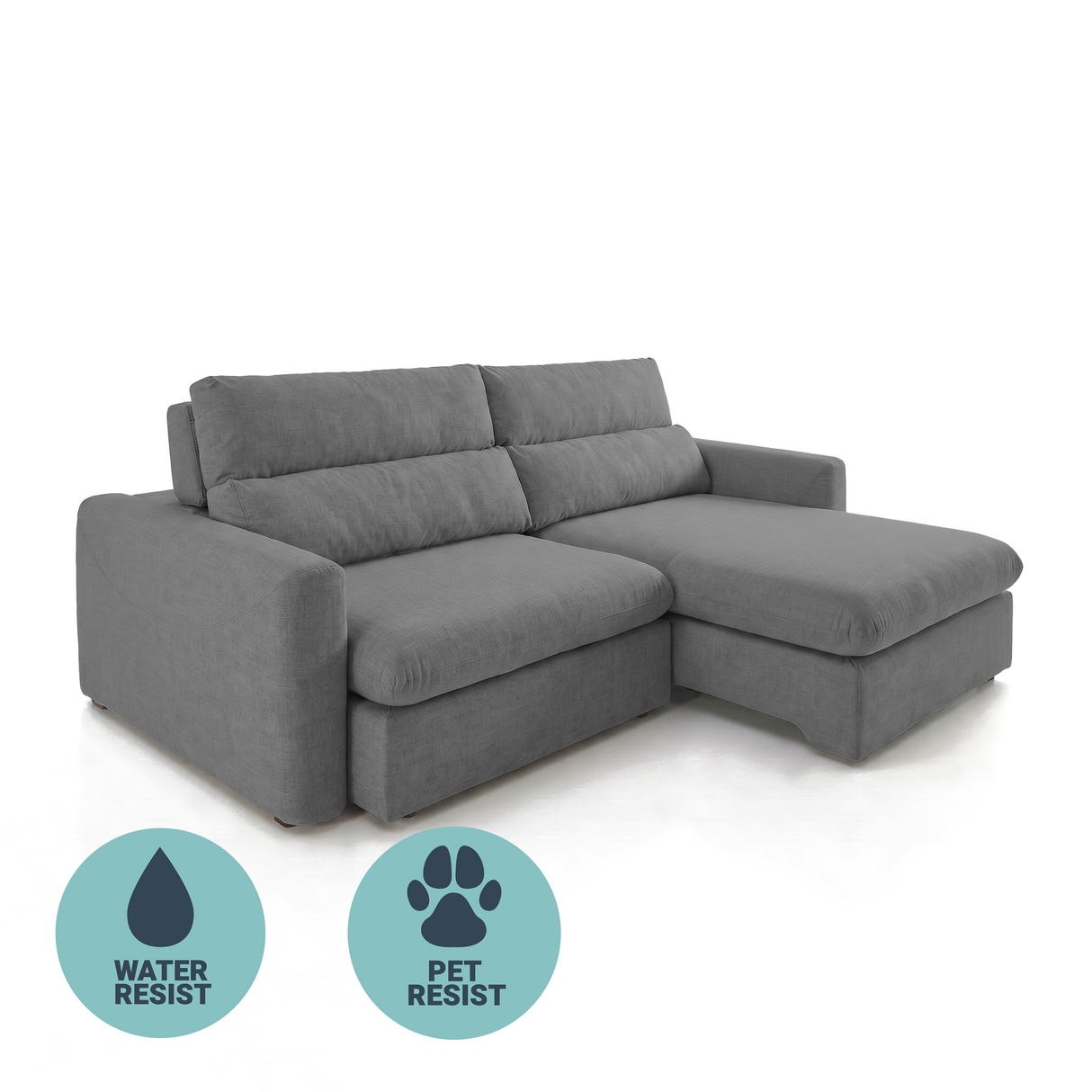 Sofá Extensible y Reclinable Paris Premium Stock