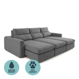 Sofá Extensible y Reclinable Paris Premium Stock