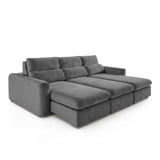 Sofá extensible y reclinable Paris