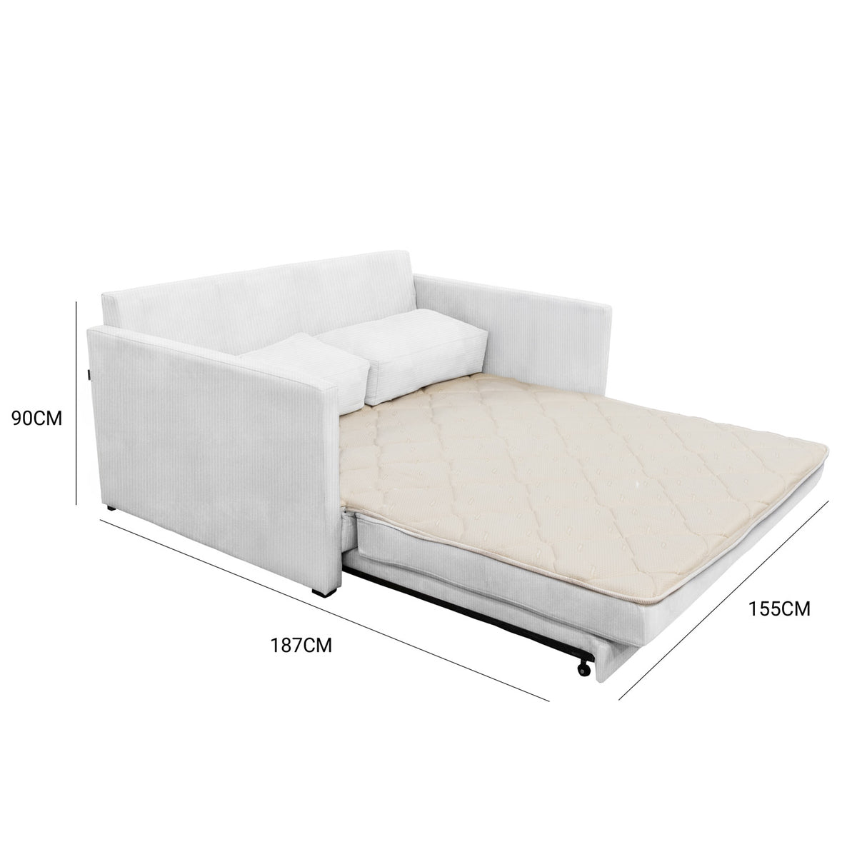 Sofá Cama Pleno 1.76mt Stock