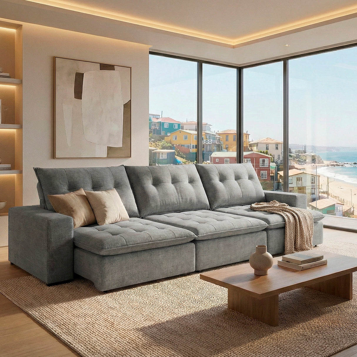 Sofá Extensible y Reclinable Sidney