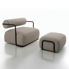 Poltrona Zelazo + Pouf de Terraza