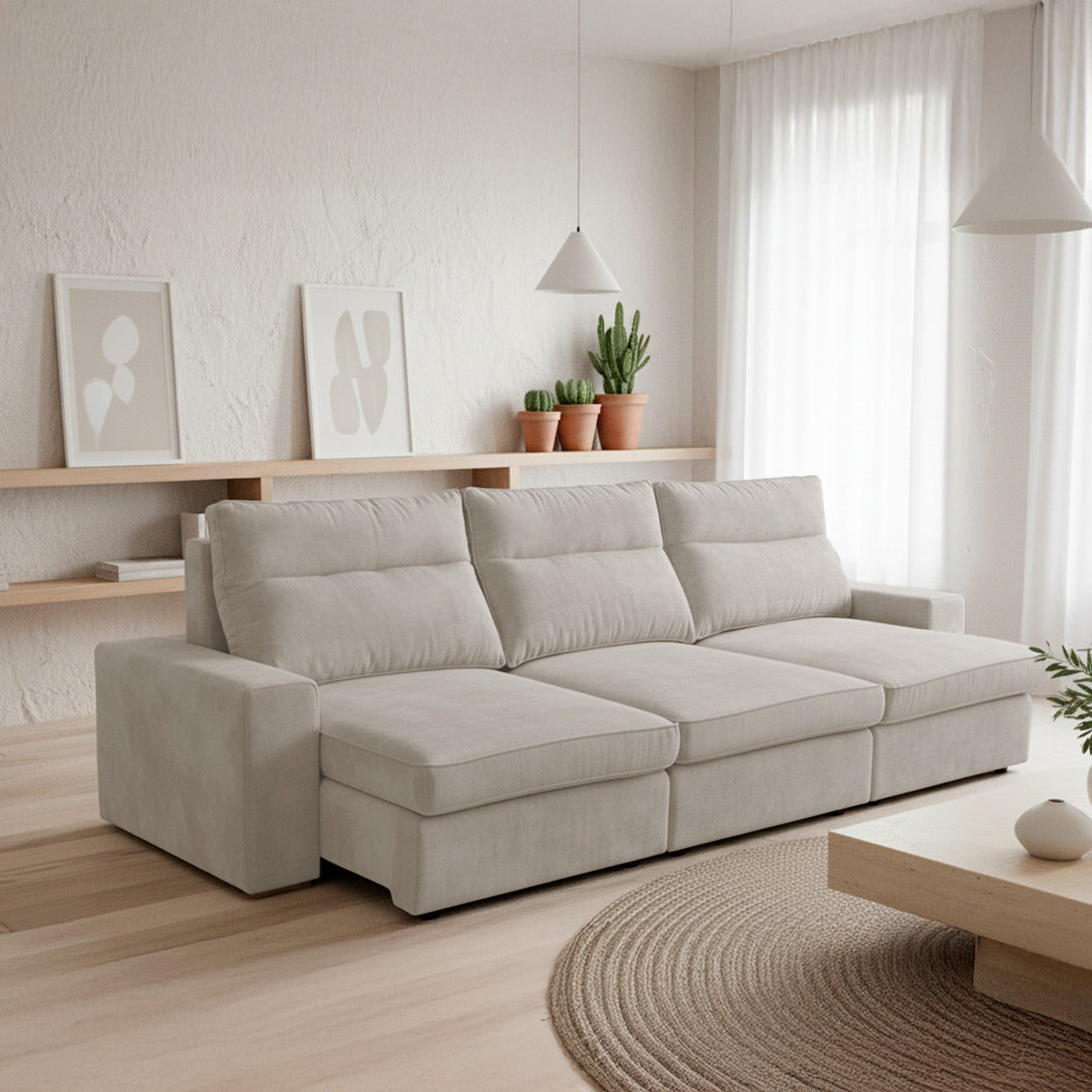 Sofá Extensible y reclinable Austin