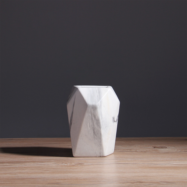 Jarrón Geométrico Chico Kelida Porcelana