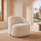 Poltrona giratoria Zoe