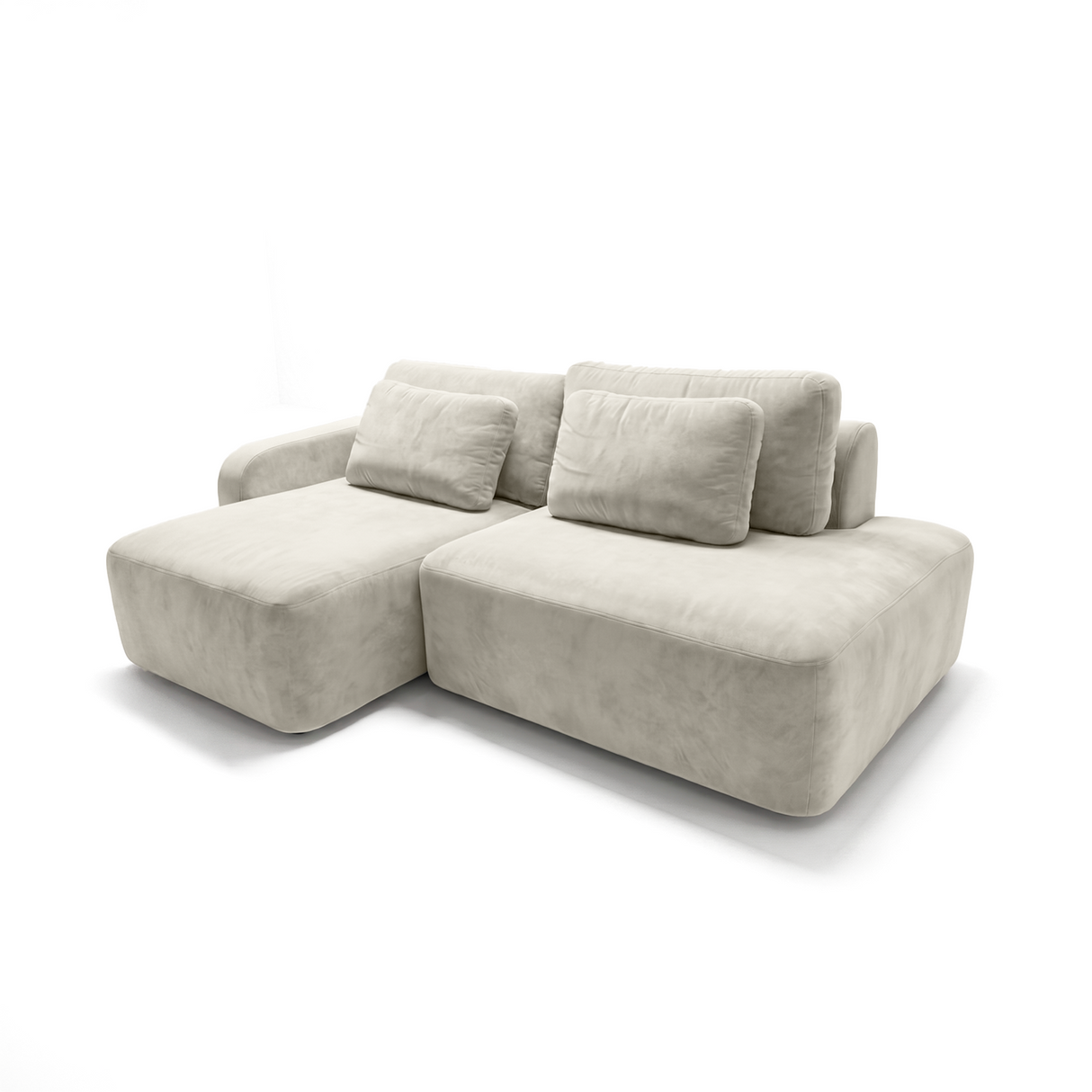 Sofá Extensible Portillo Con Pouf