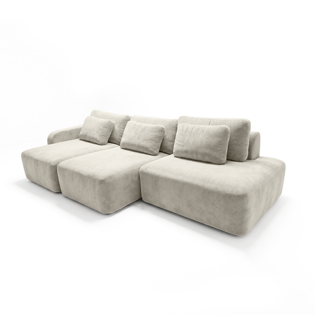 Sofá Extensible Portillo Con Pouf