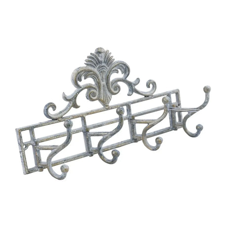 Perchero Fierro 4 Ganchos abatibles