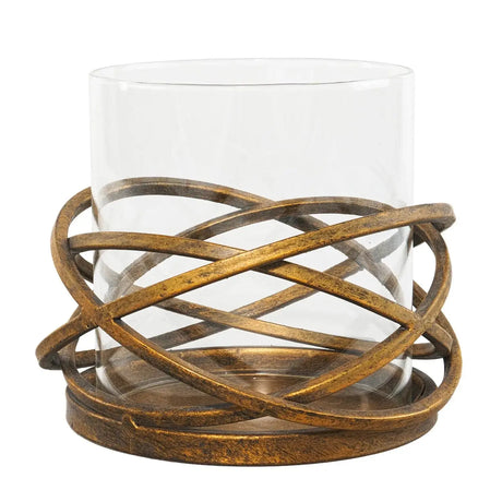 Portavelas de Metal Mediano Re Decora