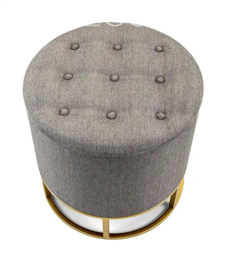 Pouff Piper Gray Ottoman
