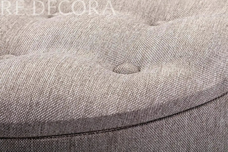Pouff Piper Gray Ottoman