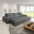 Sofá Royalle Extensible y Reclinable Di Qualita