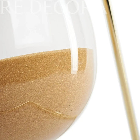 Reloj de Arena Dorado 15m Re Decora