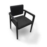 silla de madera negra /  silla negra /  silla color negro