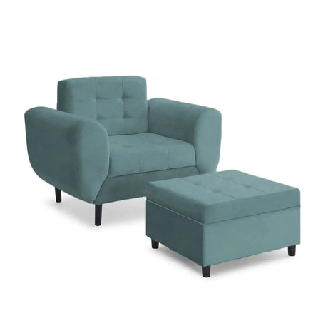 Set Poltrona + Pouf Harmony Re Decora