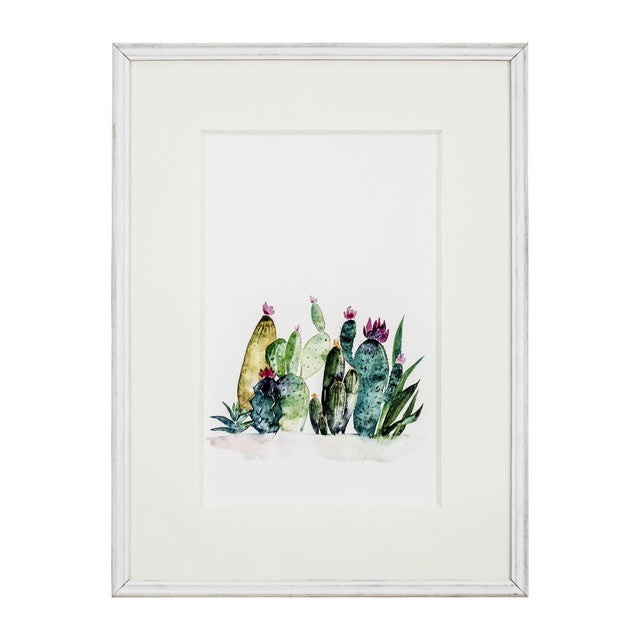 Cuadro Nórdico Cactus florecido