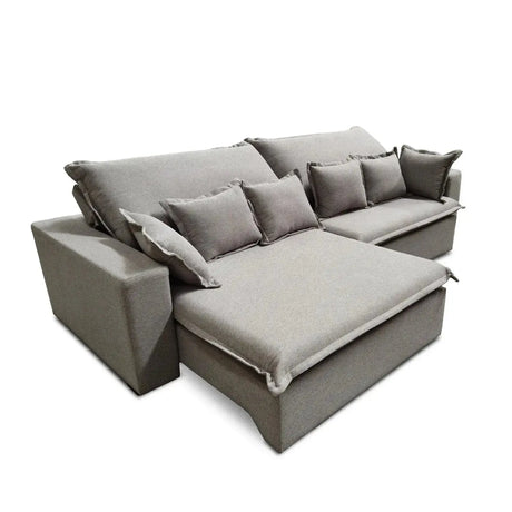 Sofá Moon Extensible y Reclinable 2.80m Tejido 2001 Stock Di Qualita